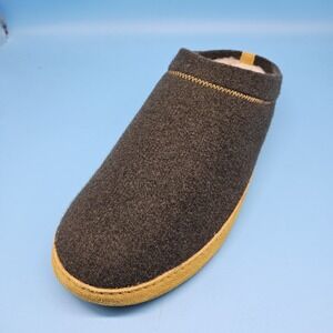 New Olukai Hamani Hulu Men Size 15 Green Slip On Loafer Cozy Slippers